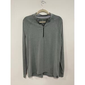 Free Fly Men's Bamboo Flex Quarter Zip Long Sleeve Athleisure